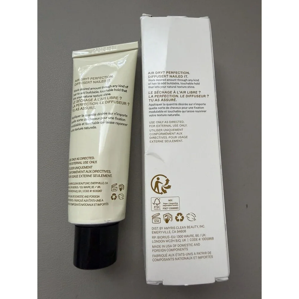 JVN Complete Air Dry Hair Cream Sulfate-Free Vegan 2 fl oz